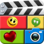 video collage maker android application logo